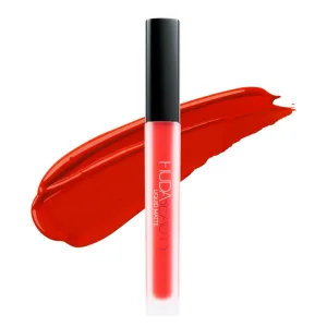 Huda Beauty Ultra-Comfort Liquid Matte Lipstick – Transfer-Proof & Long-Lasting