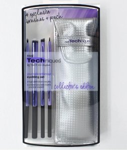 Real Techniques Limited Edition Eyelining Brush Set with Pouch – Original in Pakistan