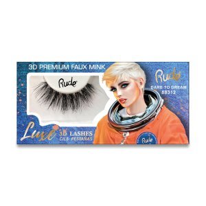 Rude Luxe 3D Faux Mink Eyelashes – Premium Cruelty-Free Volume Lashes
