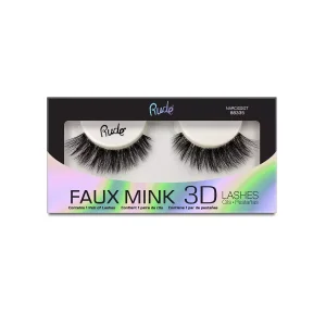Rude Metamorphic Faux Mink 3D Lashes – Full & Fluffy Glam Volume
