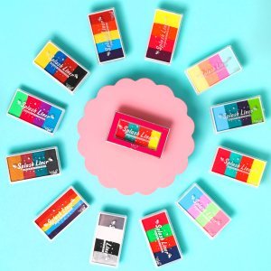 Rude Splash Liner – Water-Activated Split Cake Eyeliner