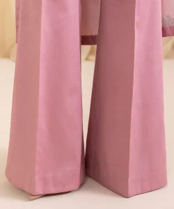 Sapphire 3 Piece - Embroidered Cotton Satin Suit