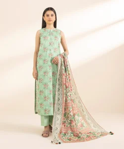 Sapphire 3 Piece - Printed Lawn Suit