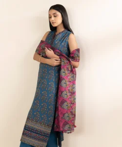 Sapphire 3 Piece - Embroidered Lawn Suit