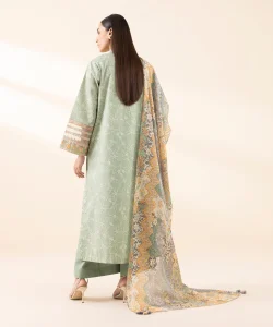Sapphire 3 Piece - Embroidered Lawn Suit