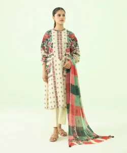 Sapphire 3 Piece - Printed Lawn Suit