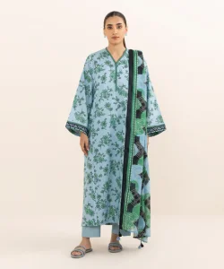 Sapphire 3 Piece - Printed Lawn Suit