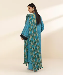 Sapphire 3 Piece - Printed Lawn Suit