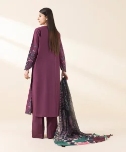 Sapphire 3 Piece - Embroidered Lawn Suit