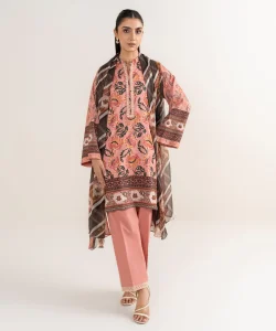 Sapphire 3 Piece - Embroidered Lawn Suit