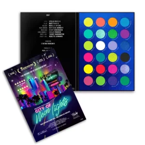 Rude City of Neon Lights – 24 Vibrant Eyeshadow Shades