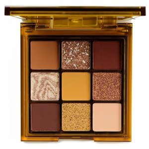 Huda Beauty Toffee Brown Eyeshadow Palette – 9 Rich Shades