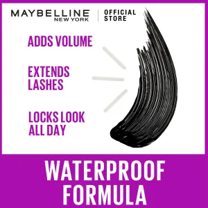 Maybelline Falsies Waterproof Lash Lift Mascara – Intense Black