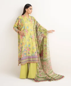 Sapphire 3 Piece Printed Lawn Suit