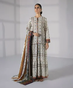 Sapphire 3 Piece Printed Lawn Suit